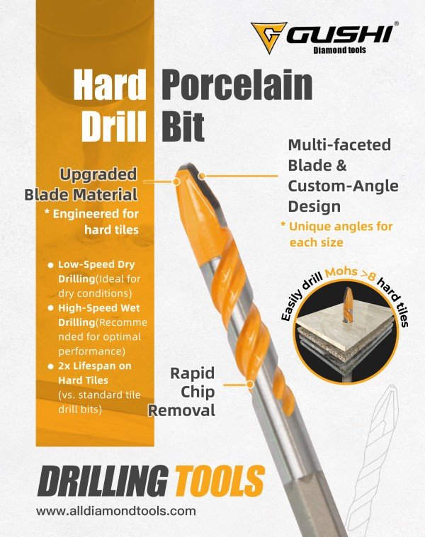 hard tile drill bit