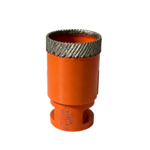 helical brazed core drill